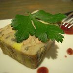 穴子とフォアグラのテリーヌ[600円]