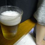 まずはビールで