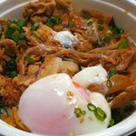 鰓呼吸 - 豚キムチ丼 500円