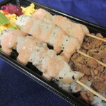 炭火焼鳥いたどり - ササミ明太マヨ弁当　税抜620円