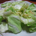 ほそばら - キャﾍﾞツの浅漬け　ニンニク入り