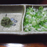 ほそばら - 薬味アップ