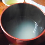 ほそばら - 蕎麦湯