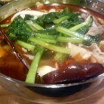 Shanshan - 刀削麺です（+モツ追加）