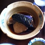 春草 - 【ランチ】イナダと揚げ茄子の煮付け 
