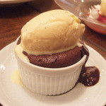 organ - フォンダン・ショコラ バニラアイス添え(600円)