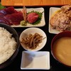 ほろよい党 - まぐろ大漁定食＋唐揚げ2個 960円