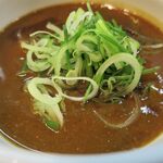 麺屋 高橋 - つけ汁のアップ