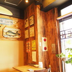 Flat Back cafe - 内観