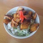 大とんてき らーめん 中村家 - チャーシュー飯