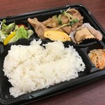 てっぱん食堂 お好み焼 ゆるり - 豚しょうが焼き弁当