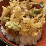 けやき亭 - 白海老かき揚げ丼❗️