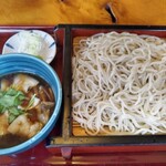 手打ちそば・うどん 松栄庵 - 肉汁つけそば850円