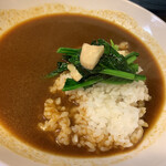 ラ・ファソン 古賀 - ほうれん草とエリンギをトッピング