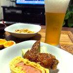 博多もつ処 東屋 - 手羽先とだし巻き明太子