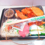 Bentosu - メガ札幌ザンギ弁当　６９０円（税込）のデフォ【２０２０年５月】