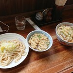 Miyaki - "かけうどん"と"つけうどん"！