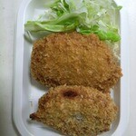 豚吉直売所 永田店 - コロッケ６０円・ミンチカツ７０円