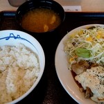 松屋 - ソースが旨い