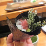 天寿し - トロ鉄砲