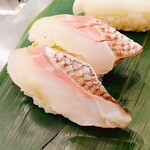 寿司 魚がし日本一 - 黒鯛