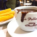 Granja La Pallaresa - 名物のチュロスとチョコレート