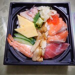 磯丸水産 - こぼれ海鮮丼980円（税別）