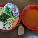 ラーメン武藤製麺所 - 完熟とまとのつけ麺