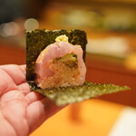 日本料理 たかむら - 甘鯛の棒寿司