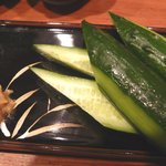 鳥ひろ - きゅうり味噌