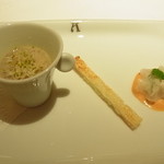 アピシウス - キノコのフラン　蟹