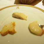 アピシウス - 熟成されたチーズをワゴンから