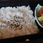 和食処 なぎ野 - 新・なぎの木弁当、ご飯、香の物