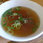 九州中華料理店 - スープ付き
