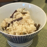 柚木元 - 蕨ご飯も美味しい