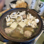柚木元 - たけのこときのこと高野豆腐から
