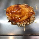 Okonomiyaki Kenchan - 調理中5