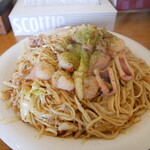 お好み焼き　ちどり - シーフード焼きそば塩味大盛