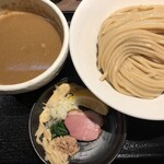 鴨出汁中華蕎麦 麺屋yoshiki - 濃厚鴨、蟹つけ麺