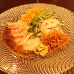 青森 チャイニーズ・ワイン YUMiO - 鮮魚のカルパッチョ