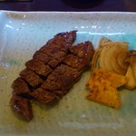 小石澤 - オージービーフのランチ。