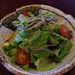 小石澤 - サラダ。