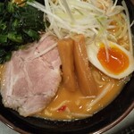 Yokohama Ie Kei Ramen Nakanoya - 濃厚豚骨味噌ラーメン