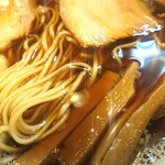 中華そば 白壁 あおい  - ラーメンのアップ