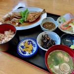 Oohama Shokujidokoro - カワハギ煮付け定食