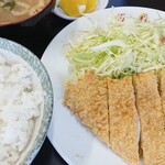 万福食堂 - 豚カツ定食