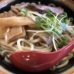 蝉時雨 - ・濃厚味噌つけ麺 大 950円
・味玉 120円