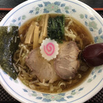 手打麺 笑くぼ - 中華そば(750円)