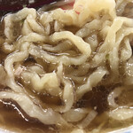 手打麺 笑くぼ - 麺アップ