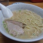 博多とんこつ 大晃ラーメン - 画像取り忘れました、替え玉後の姿です。(ラーメン650円、替え玉160円)